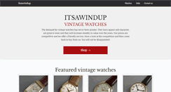 Desktop Screenshot of itsawindup.com